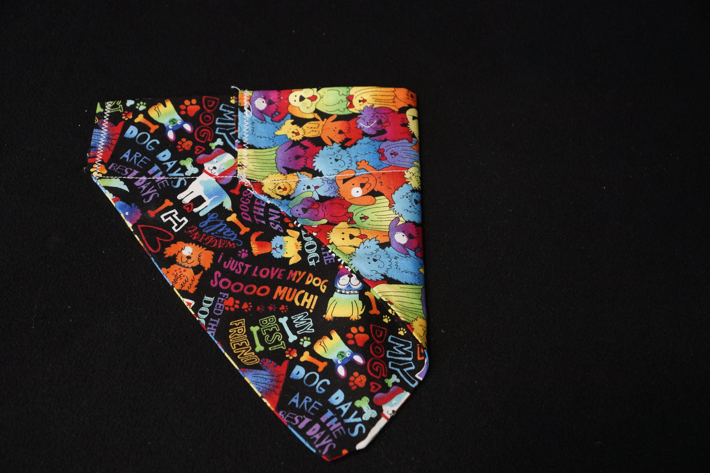 Reversible Through-Collar Bandanas (Multiple Designs)